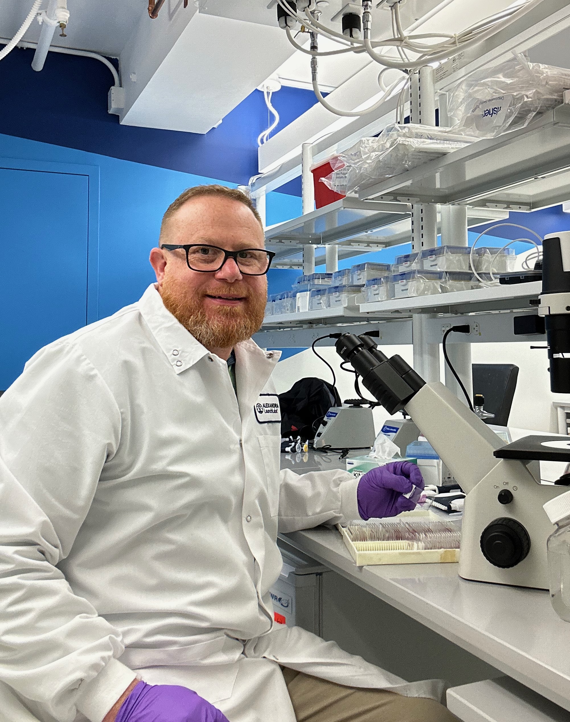 Pictured: Punkosdy in lab