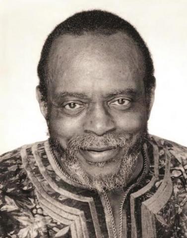 Photo of man in black and white