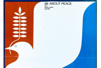 Dove graphic in red white and blue