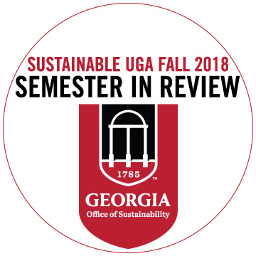 logo graphic with sustainable review