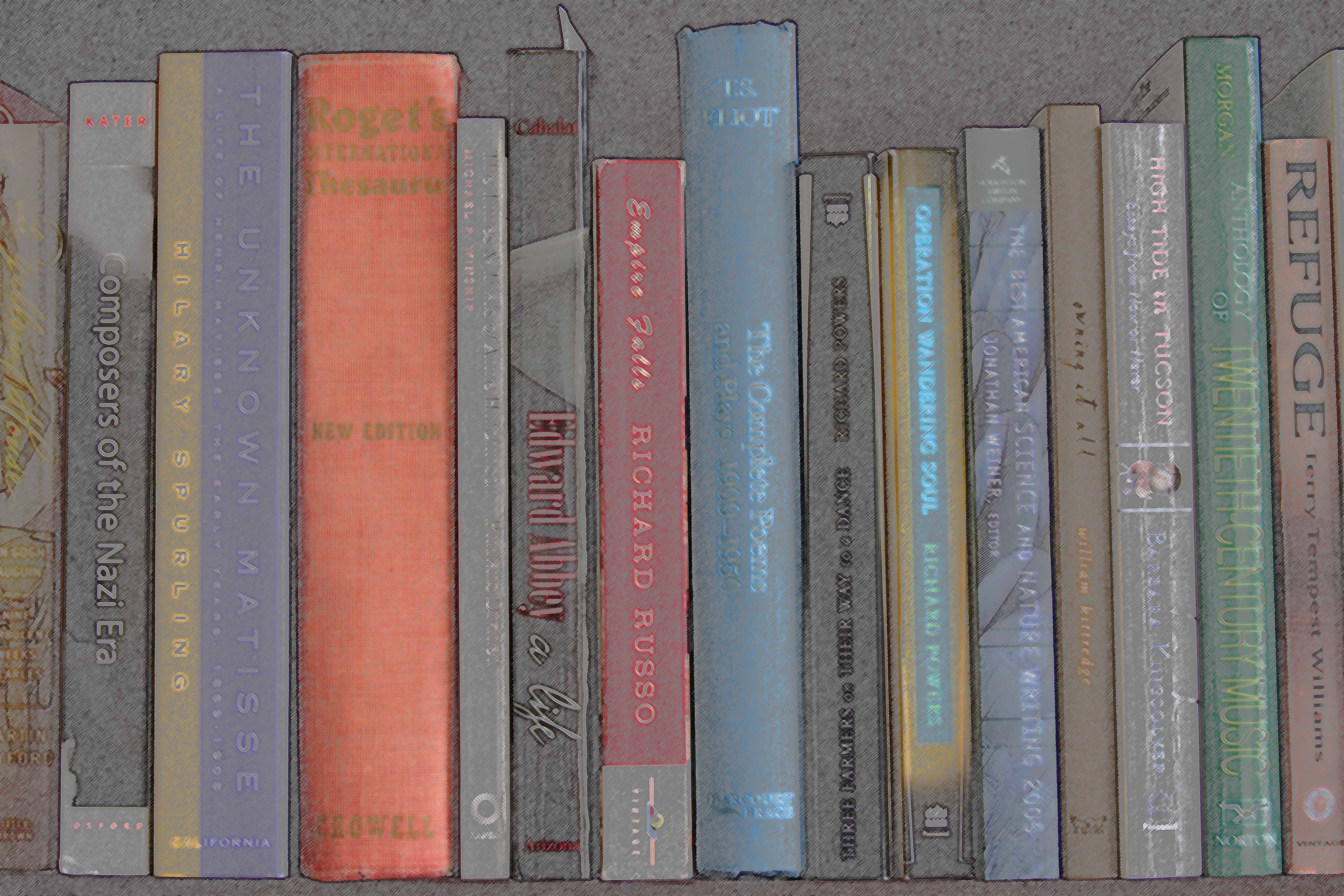 book shelf