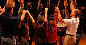 community dance day, people