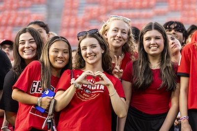 Students at a Franklin Fest Event