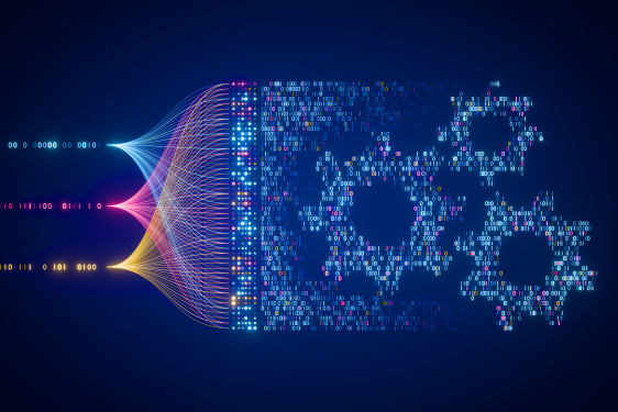 numbers and colors are expanding 