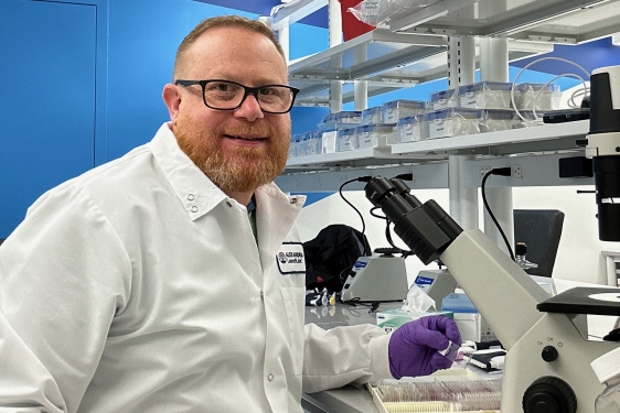 Pictured: Punkosdy in lab